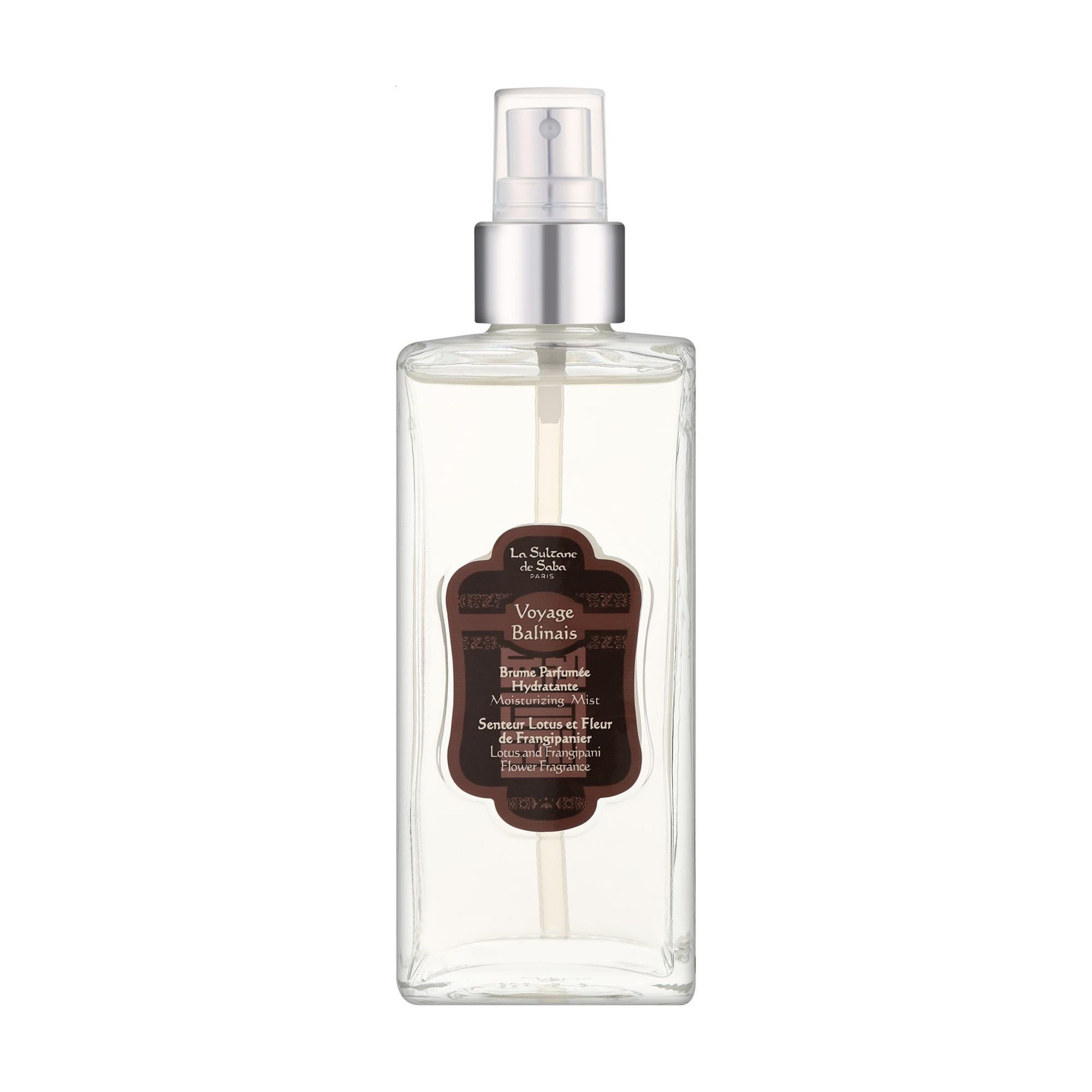 Парфумований міст для тіла La Sultane de Saba Moisturizing Body Mist Lotus And Frangipani Flower, 200 мл